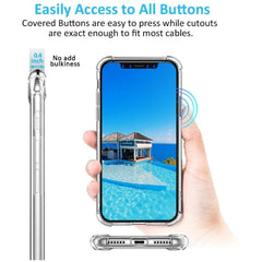 Carcasa iPhone XR  Estuche Flexigel TPU Reforzada Transparente