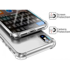 Carcasa iPhone XR  Estuche Flexigel TPU Reforzada Transparente
