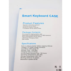 Case Teclado iPad 9 10.2  Inalámbrico Español 2021