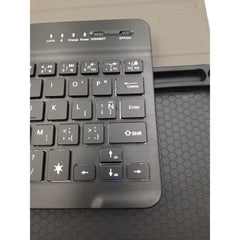 Case Teclado iPad Mini 6 Mini 7  español bluetooth ranura lapiz