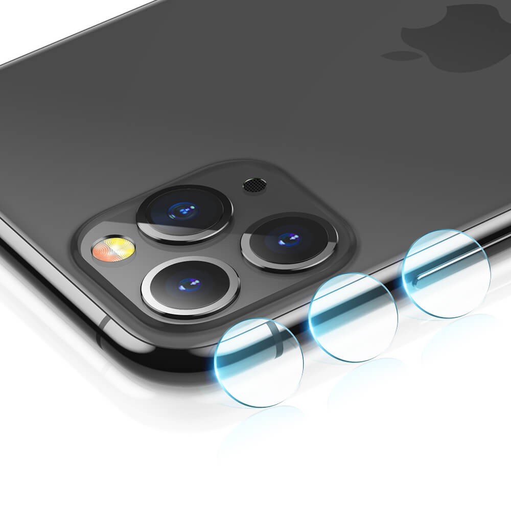 Combo 3 En 1 iPhone 11 Pro Carcasa + Vidrio + Protect Lentes