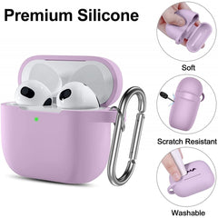 Combo 5 En 1 AirPods 3 Gen 2021 Estuche Protector Silicona