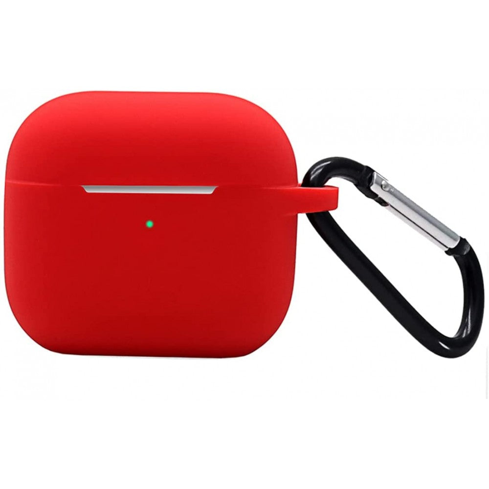 Funda para AirPods (3.ª generación), Rojo oscuro, Silicona