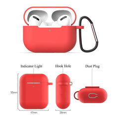Combo 5 En 1 AirPods Pro Estuche Forro Protector Silicona