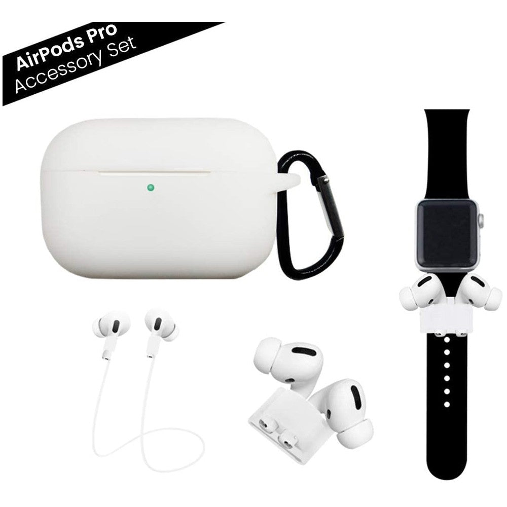 Funda Silicona Kit 5 accesorios para Airpods Pro