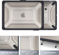 Carcasa Antigolpe Híbrida Macbook Pro 14  M1 A2442/ M2 A2779 / M3 A2918 A2992 / M4 A3112 /A3185 /A3401