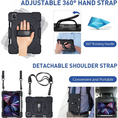 Estuche Antigolpe 360 iPad Pro 11 4a Gen  2022 3 Capas + base