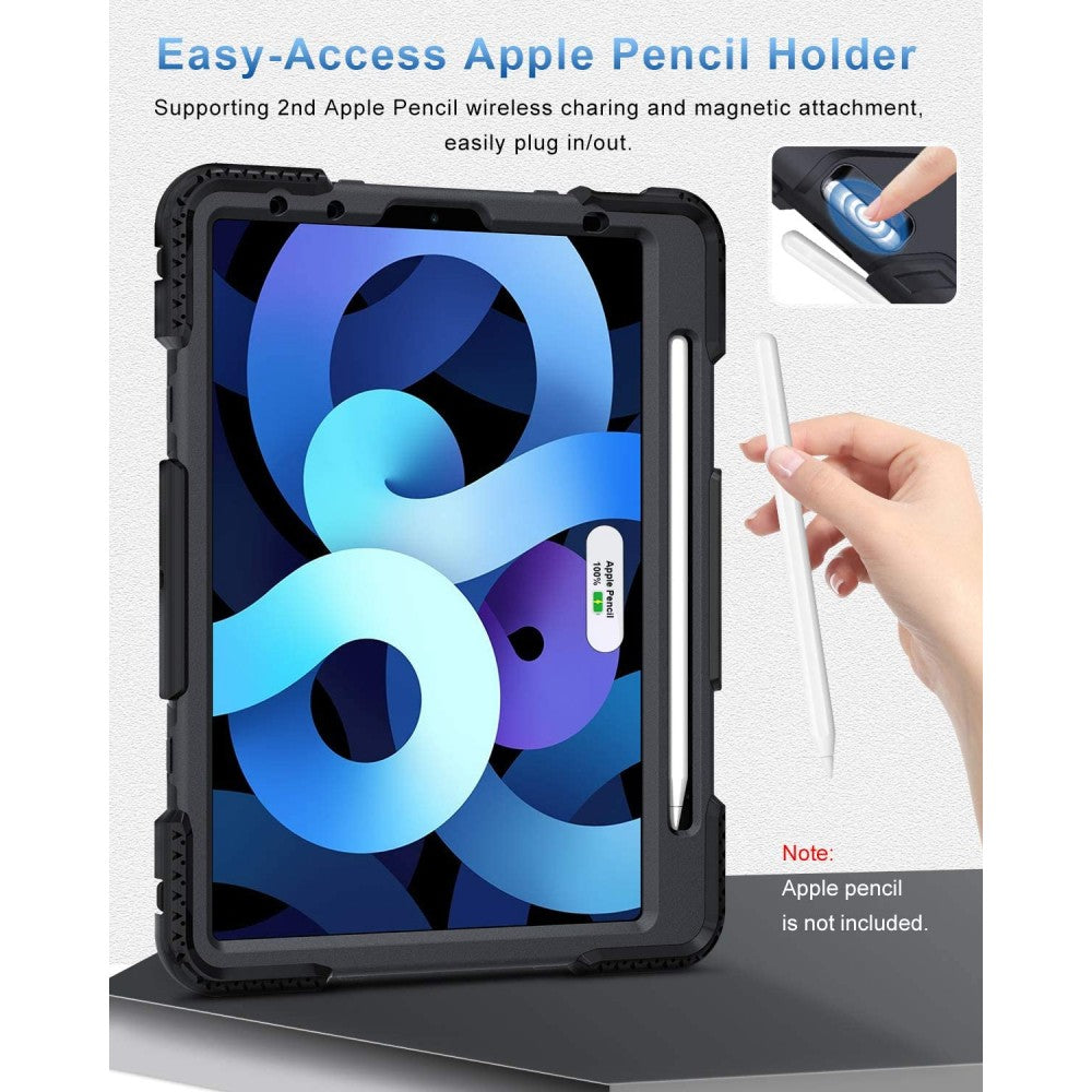 Estuche Antigolpe 360 iPad Pro 11 / Air 4 2020 3 Capas + base