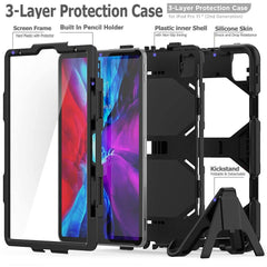 Estuche Antigolpe iPad Pro 11  año 2021 Survivor 3 Capas + Base