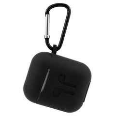 Estuche Forro Protector Silicona AirPods 1/2 Gen caja + Clip