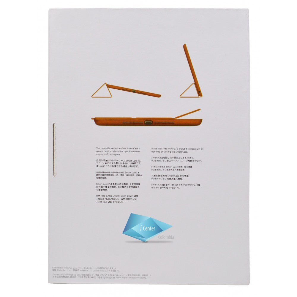 Estuche tipo Smart Case iPad Mini 1 2 3 Cuero Magnetico