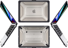 Carcasa Antigolpe Híbrida Macbook Pro 14  M1 A2442/ M2 A2779 / M3 A2918 A2992 / M4 A3112 /A3185 /A3401