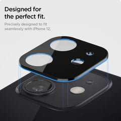 Protector 3D Camara Vidrio Lente Apple iPhone 12 + Kit
