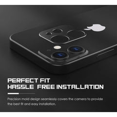 Protector 3d Camara Vidrio Lente Apple iPhone 12 Mini + Kit