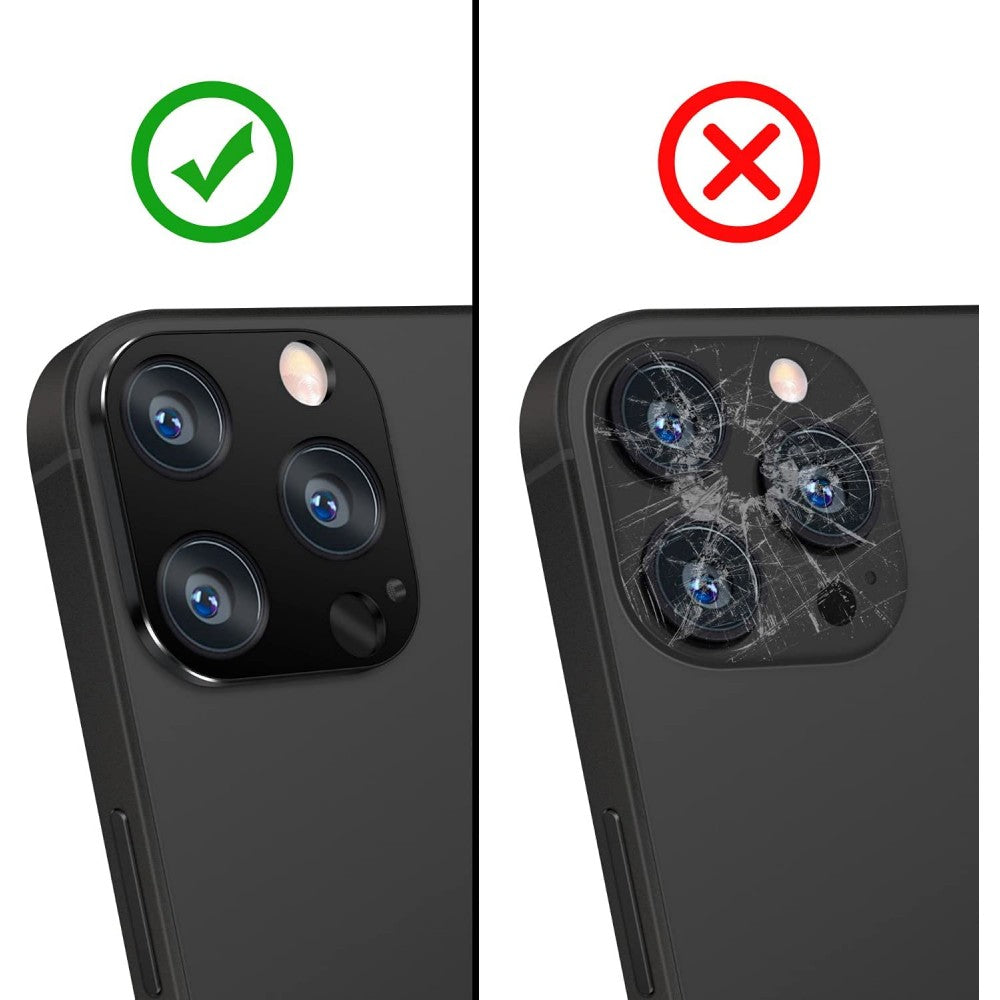 3x Protector De Lente Camara Para iPhone 13 Pro Max Vidrio Templado  Protectora