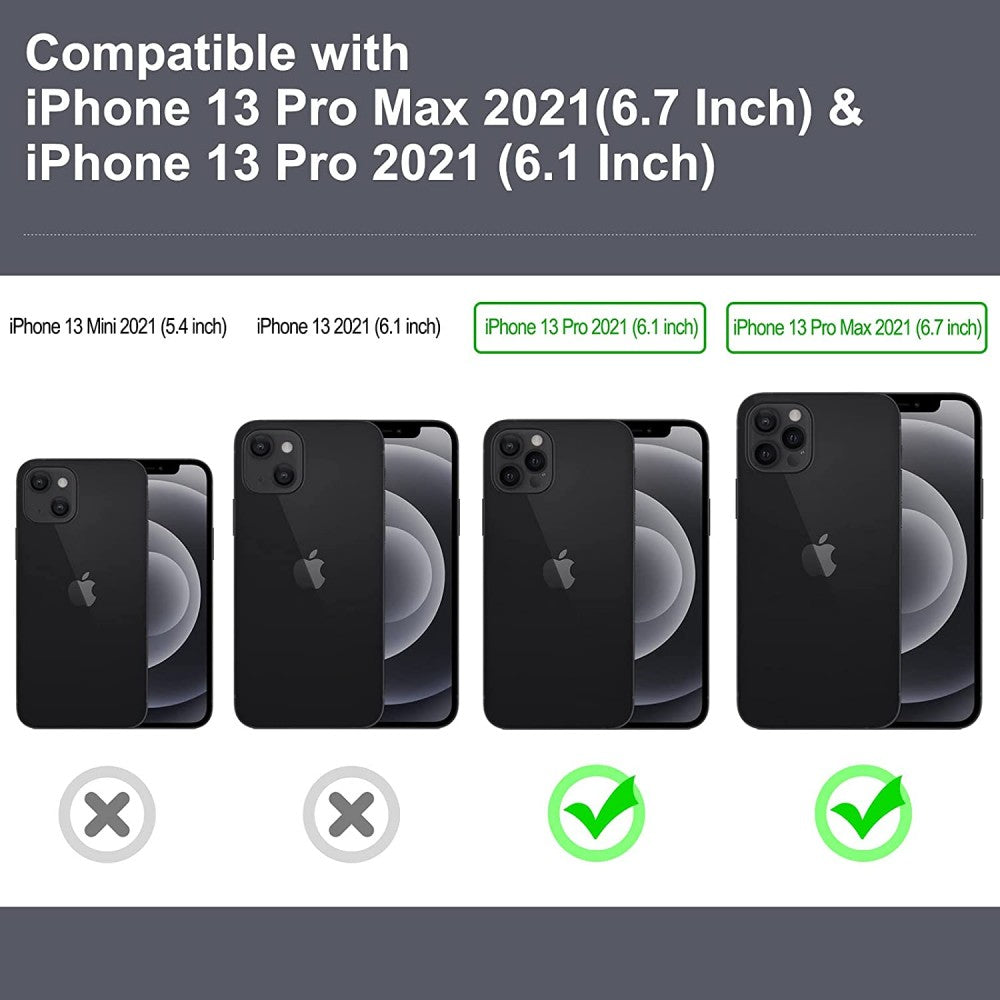 Protector 3d Camara Vidrio Lente Apple iPhone 13 Pro / Max