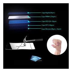 Protector de Pantalla Vidrio Hibrido iPhone 11 / XR  Irrompible