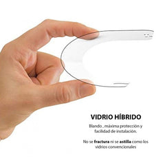 Protector de Pantalla Vidrio Hibrido iPhone X Xs  Irrompible
