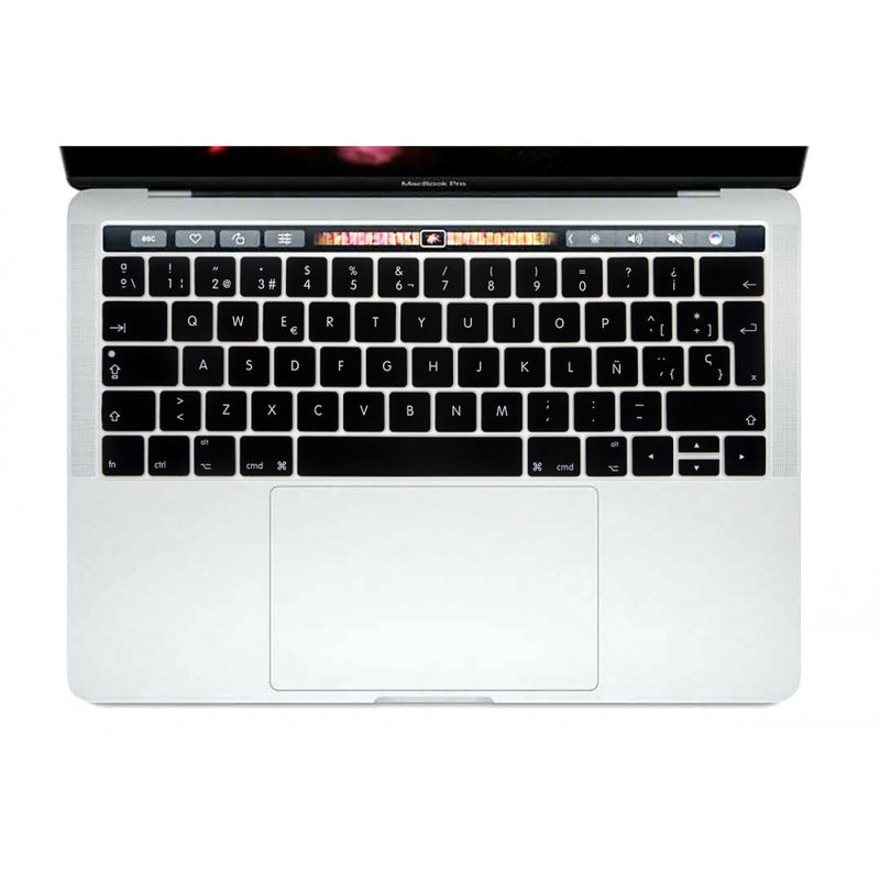 Protector de Teclado Español Macbook Pro Touch Bar 13 15
