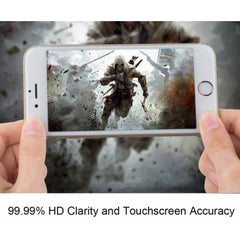 Protector Pantalla Vidrio Híbrido iPhone 6 Irrompible Blanco