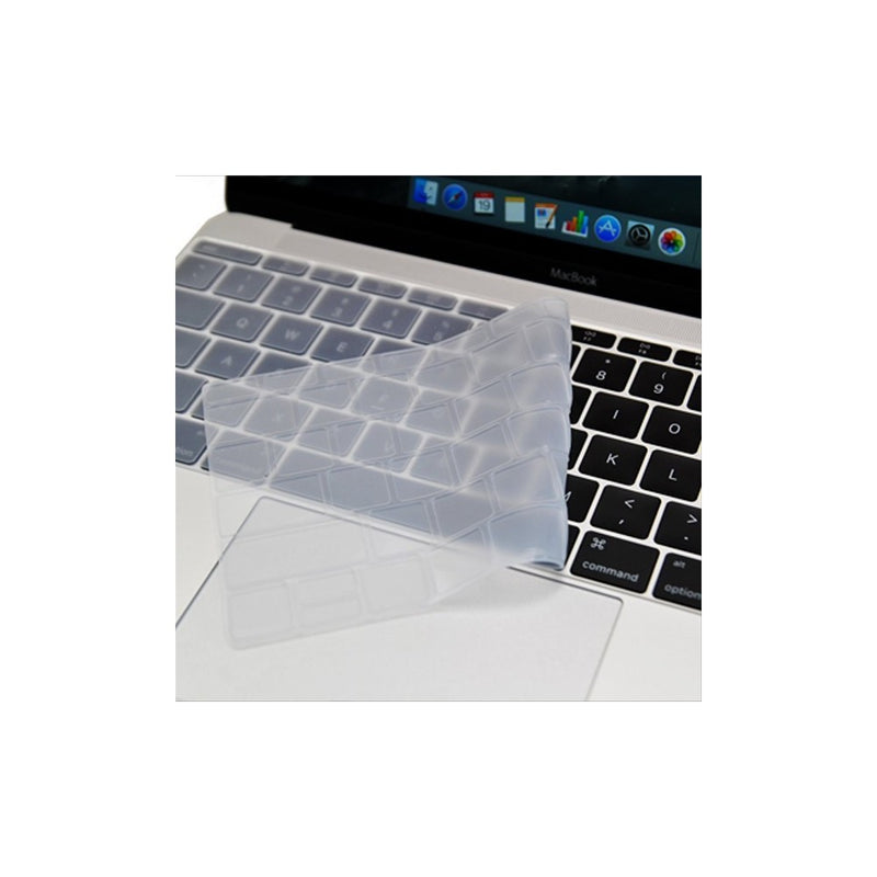 Protector teclado Macbook 12 Silicona en Ingles