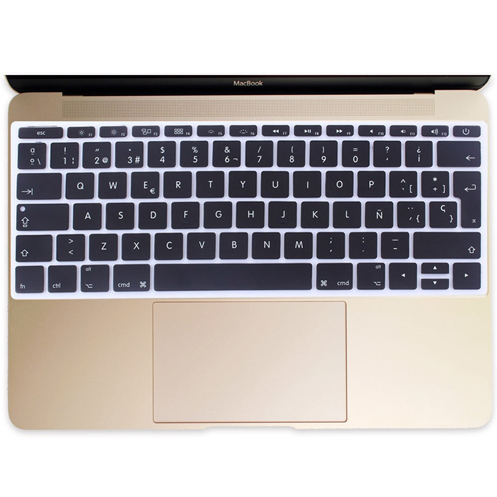 Protector teclado Macbook 12 silicona Español
