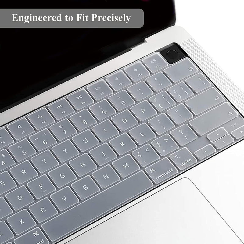 Protector Teclado Macbook Pro 14  M1 A2442/ M2 A2779 / M3 A2918 / A2992 Inglés Usa