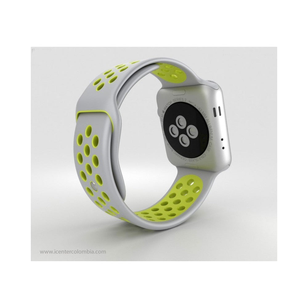 Pulso Apple Watch 40 mm Correa Silicona Tipo Nike Serie 4 5 6 SE