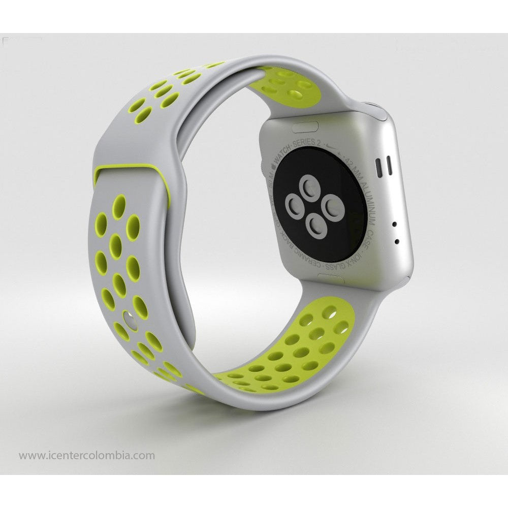 Pulso Apple Watch 42mm Correa Silicona Tipo Nike