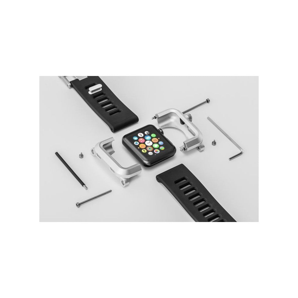 Pulso para Apple Watch  38mm  - Lunatik Epik Carcasa con correa silicona