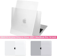 Carcasa Mate Macbook Pro 14  M1 A2442/ M2 A2779 / M3 A2918 / A2992/ M4 3112/A3185 /A3401 Con Troquel