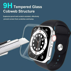 Vidrio Pantalla Protector 3D Apple Watch 41 Mm Serie 7 + kit