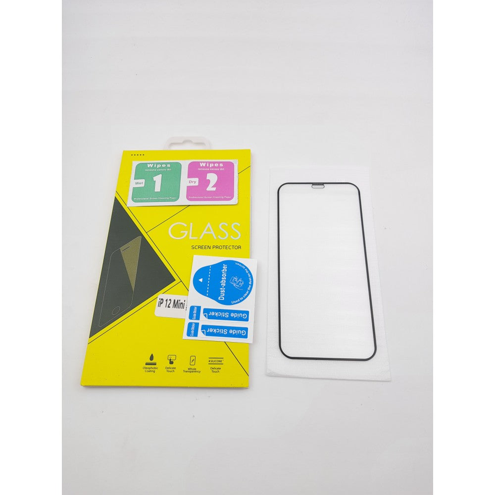 Vidrio Pantalla Templado iPhone 12 Mini Caja + Kit – iCenter Colombia