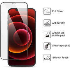 Vidrio Pantalla Templado iPhone 12 Mini Caja + Kit