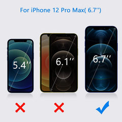 Vidrio Pantalla Templado iPhone 12 Pro Max + Kit