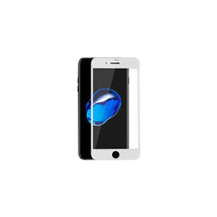 Vidrio Templado 5D Iphone 8 Protector Pantalla Negro Blanco