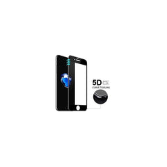 Vidrio Templado 5D Iphone 8 Protector Pantalla Negro Blanco