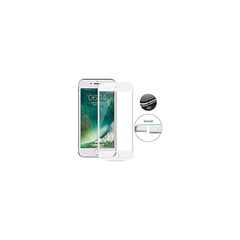 Vidrio Templado 5D Iphone 8 Protector Pantalla Negro Blanco