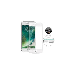 Vidrio Templado 5D Iphone 8 Protector Pantalla Negro Blanco