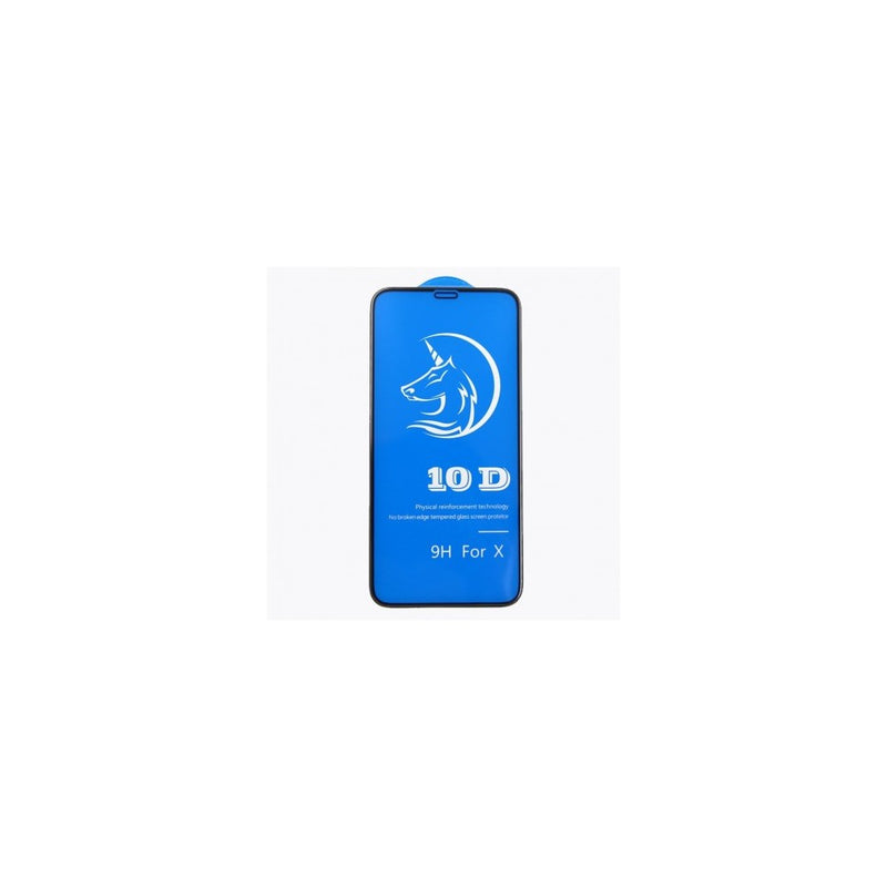 Vidrio Templado Iphone X XS completo 10D Protector Pantalla
