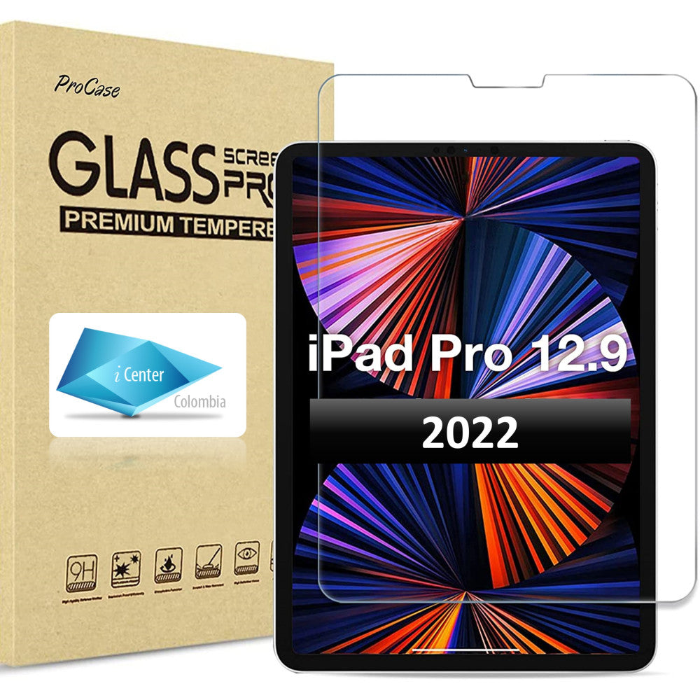 Vidrio Templado Pantalla  iPad Pro 12.9"  6a Gen 2022  Original + Kit