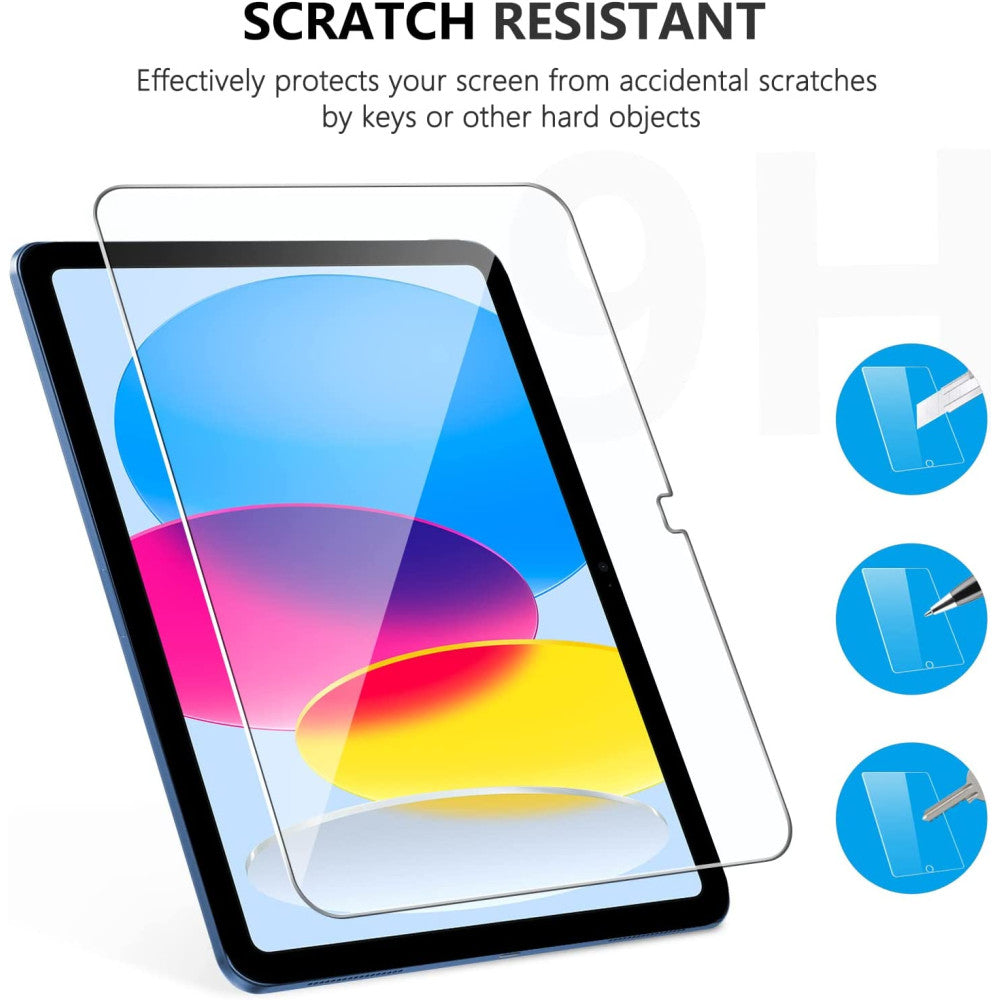Cool Protector de Pantalla Cristal Templado para iPad (2022) (10 Gen.)  10.9